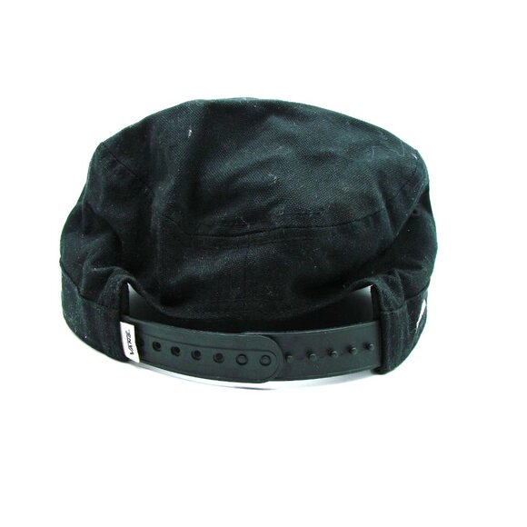 Vans Final Course Snapback Hat Black Logo Adjustable OSFM Cotton Cap VN0A47QCTV8 - Picture 2 of 13